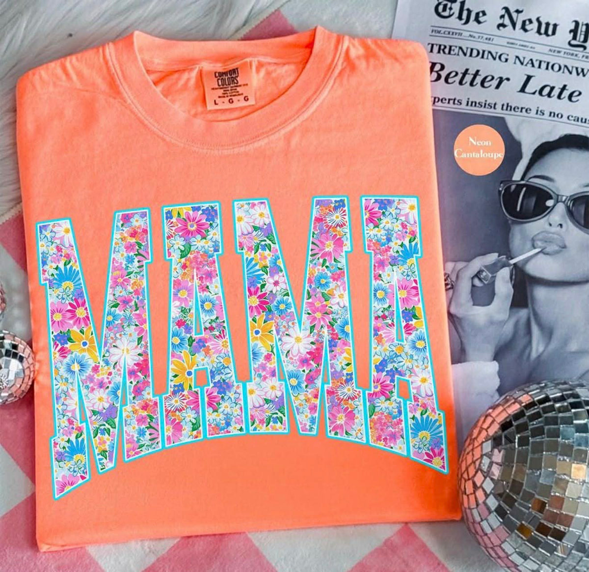 **PRE ORDER**Floral Mama DTF -DTF TRANSFER
