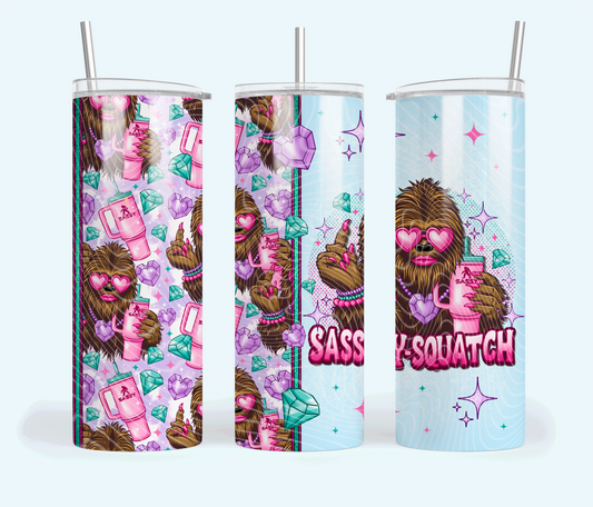 Sassy Sasquatch sublimation transfer