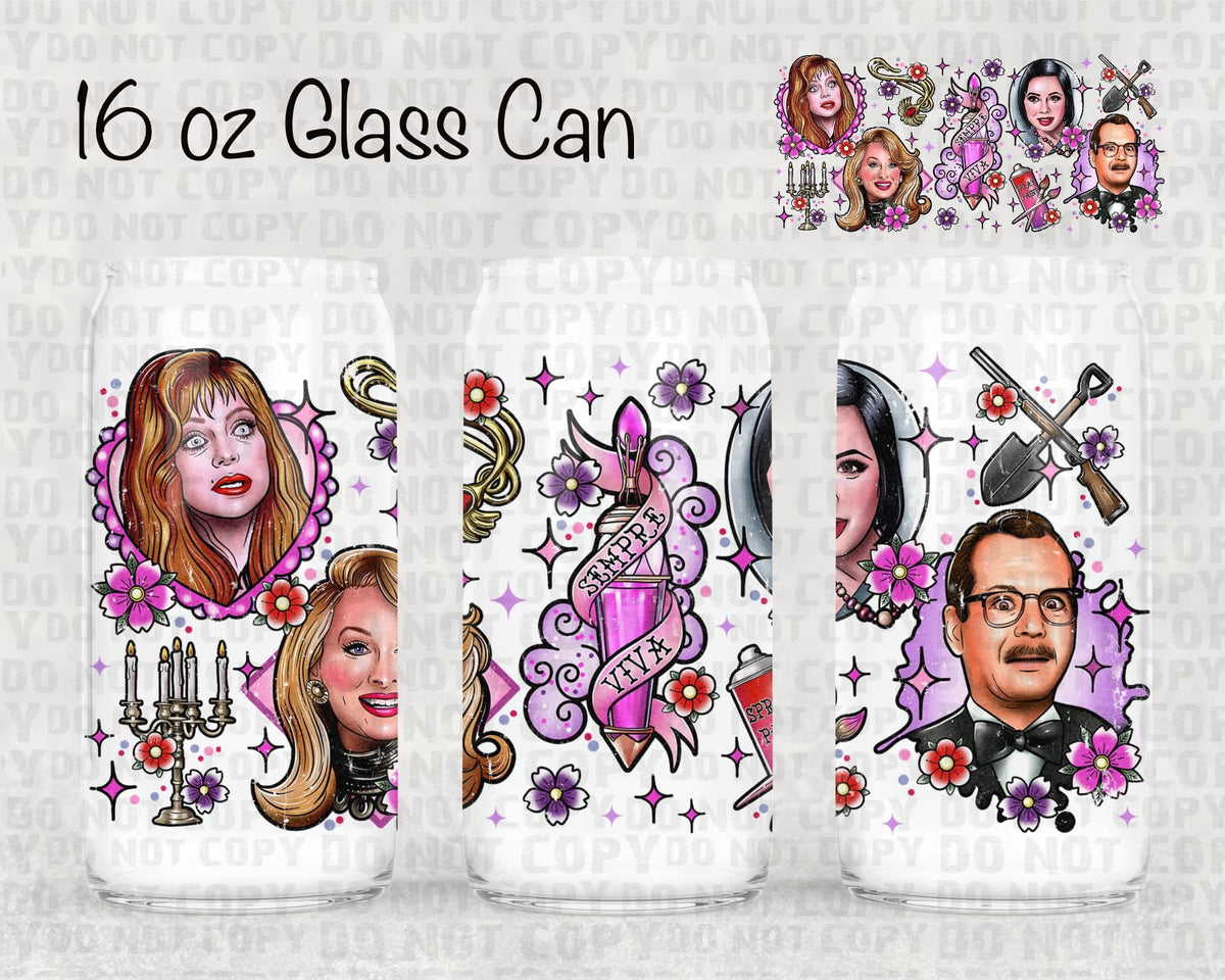 Sempre viva UV cup wrap