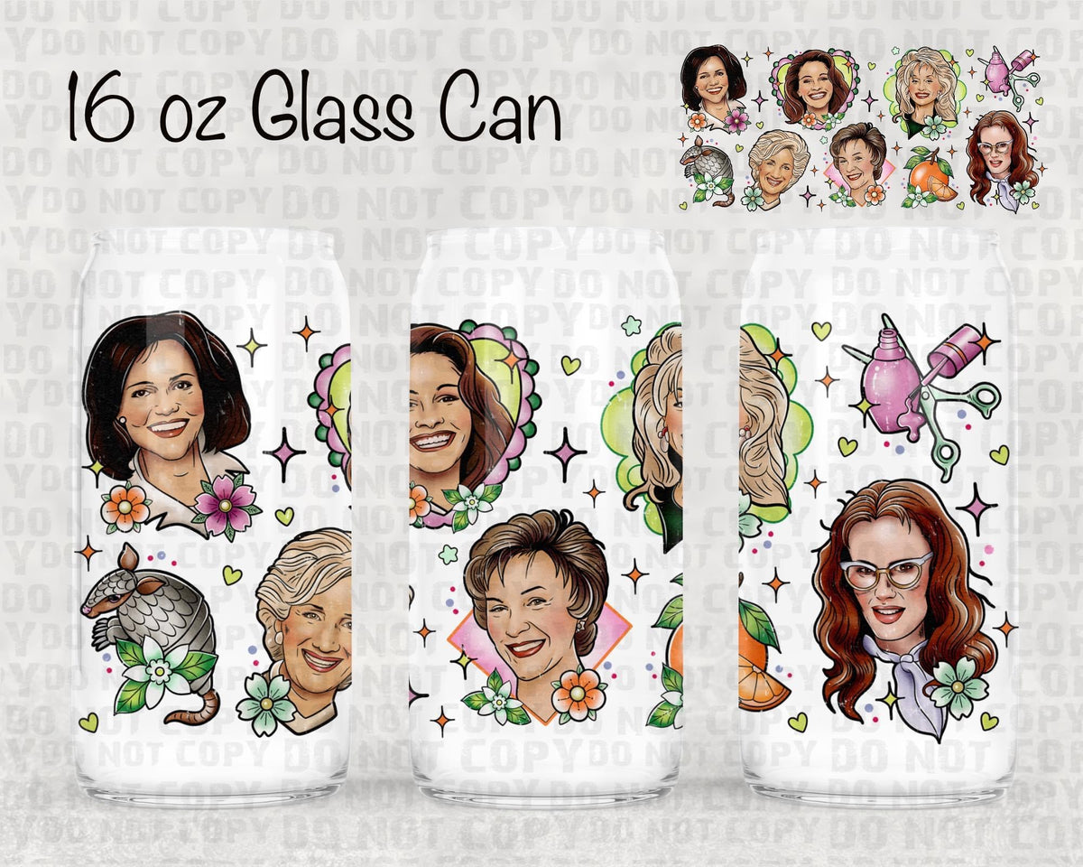 Magnolias UV cup wrap