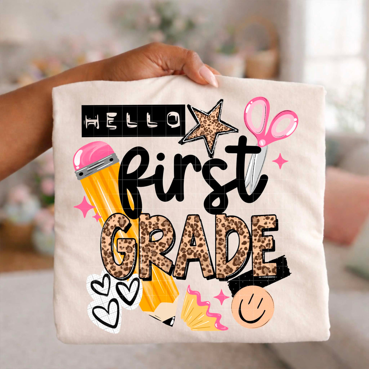 **PRE ORDER** Hello First Grade DTF -DTF TRANSFER