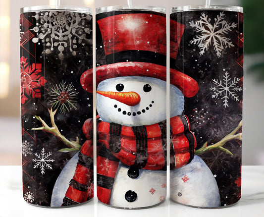 Snowman sublimation transfer