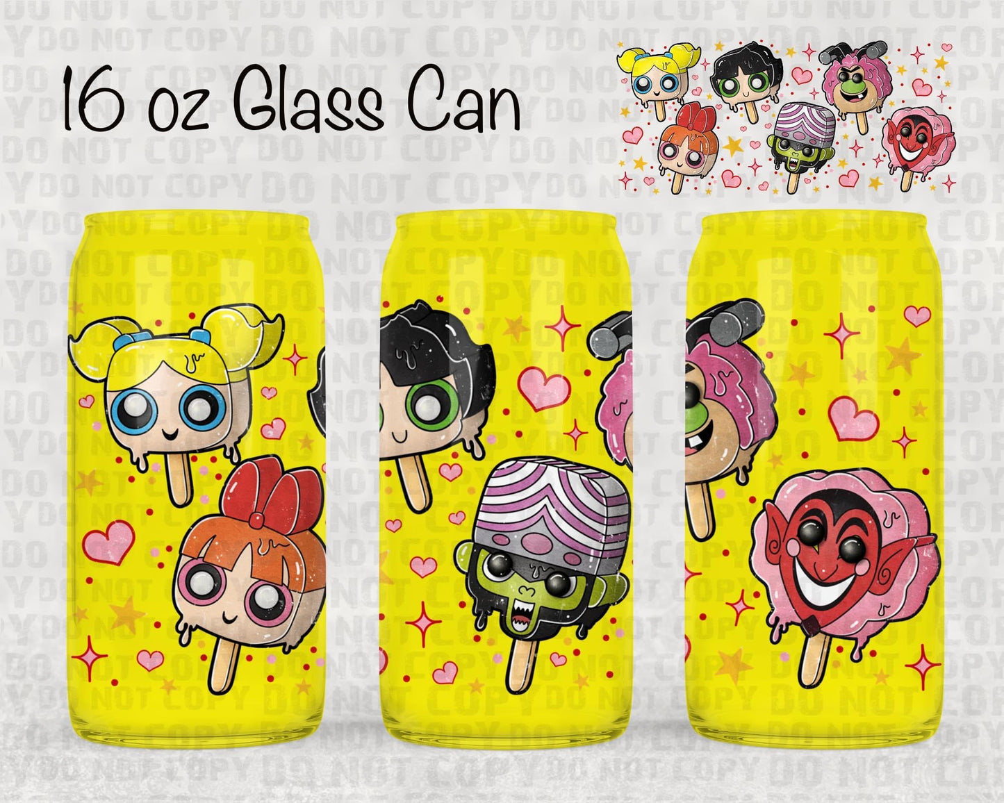 PUFF GIRL UV cup wrap