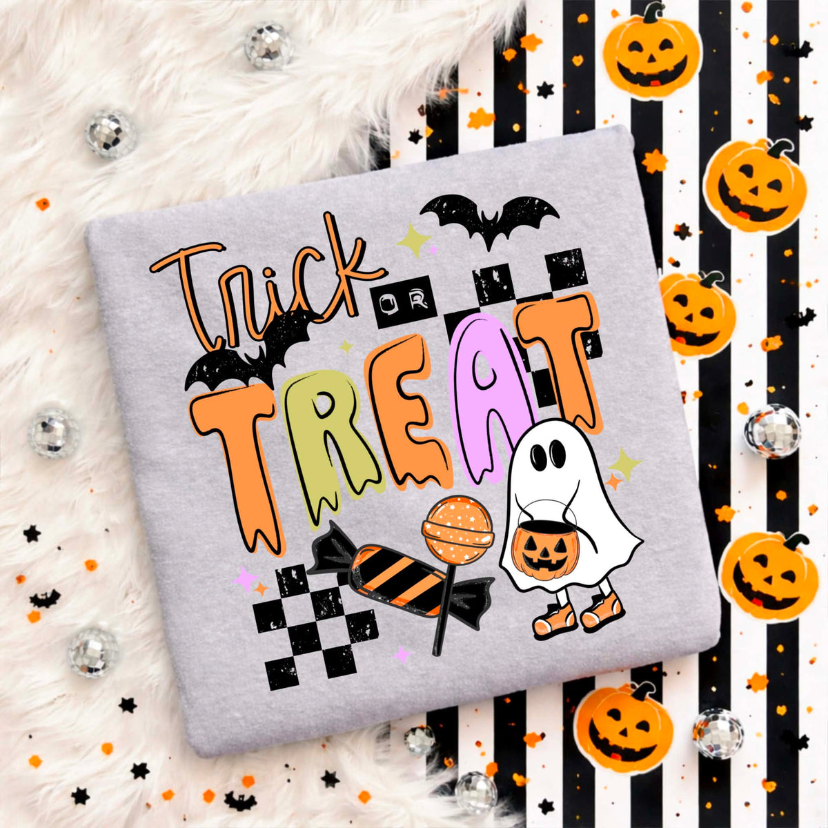 **PRE ORDER**Trick Or Treat DTF -DTF TRANSFER