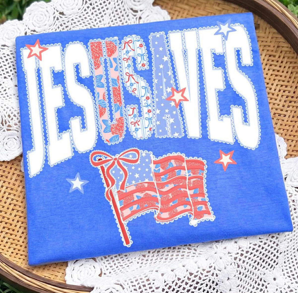 **PRE ORDER**JESUS SAVES DTF -DTF TRANSFER