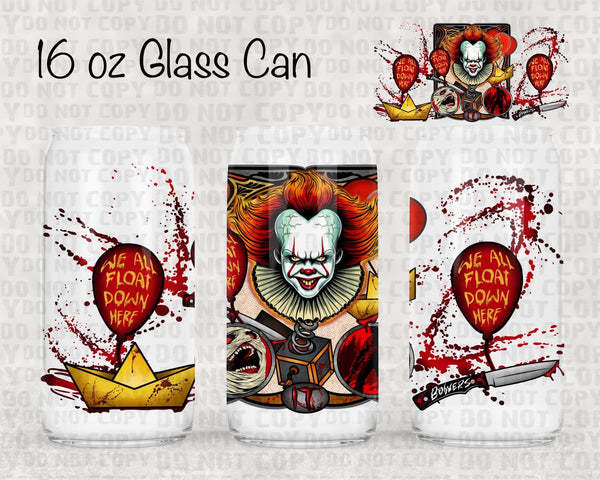 We all float down here UV cup wrap