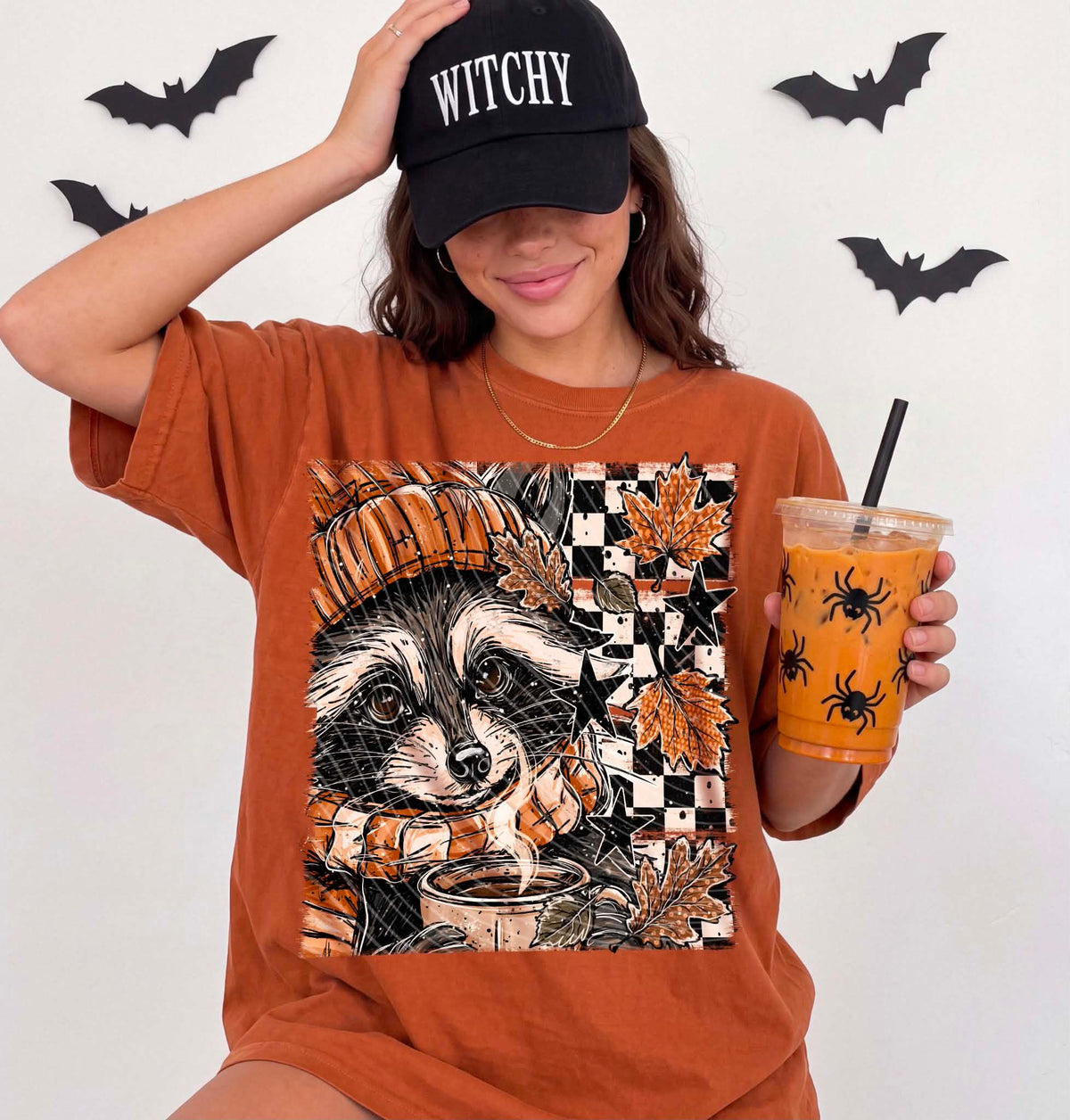 **PRE ORDER** Checker Raccoon DTF -DTF TRANSFER