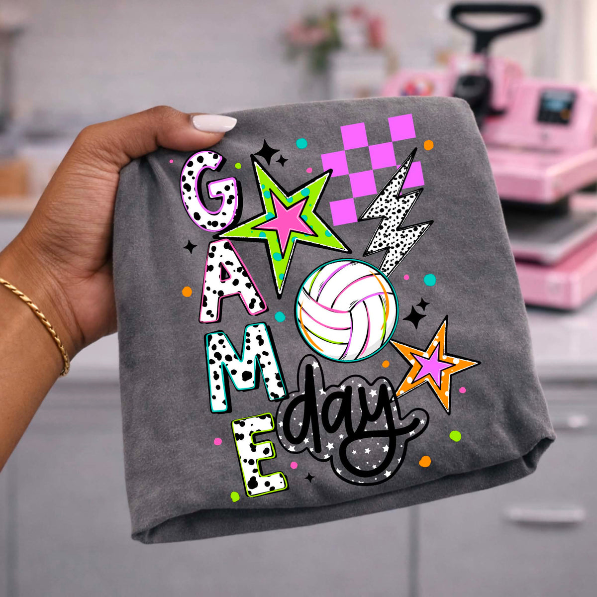 **PRE ORDER** Volleyball Game Day DTF TRANSFER