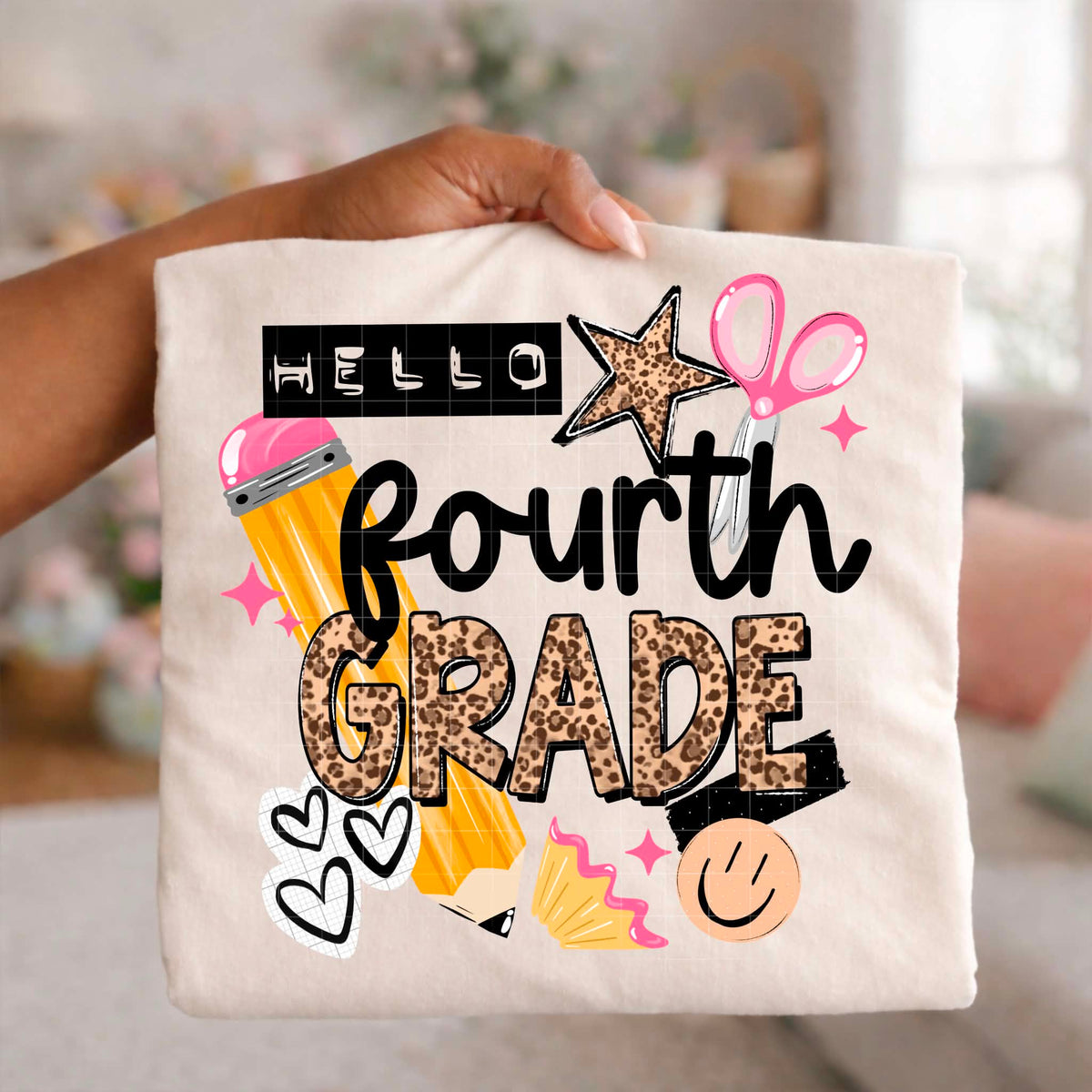 **PRE ORDER** Hello Fourth Grade DTF -DTF TRANSFER