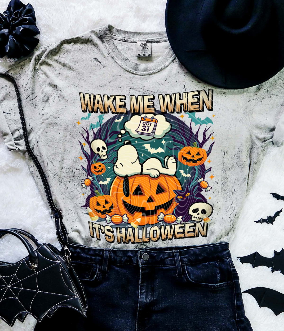 **PRE ORDER**Wake Me Halloween Snoop DTF -DTF TRANSFER