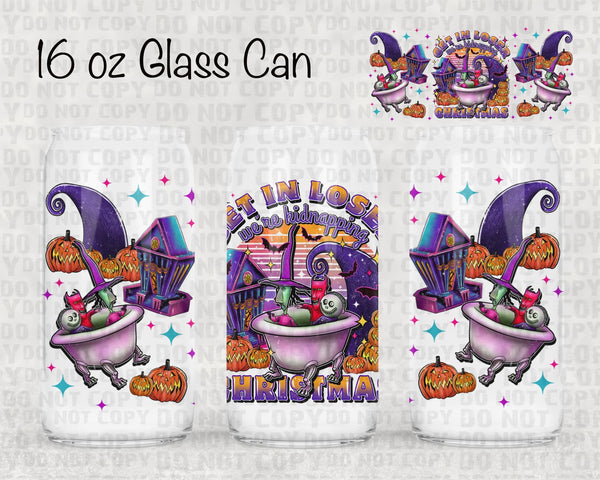 Kidnapping Christmas UV cup wrap