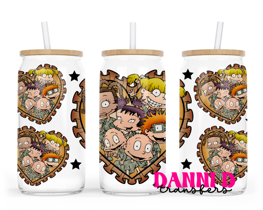 * exclusive * vintage cartoon UV cup wrap