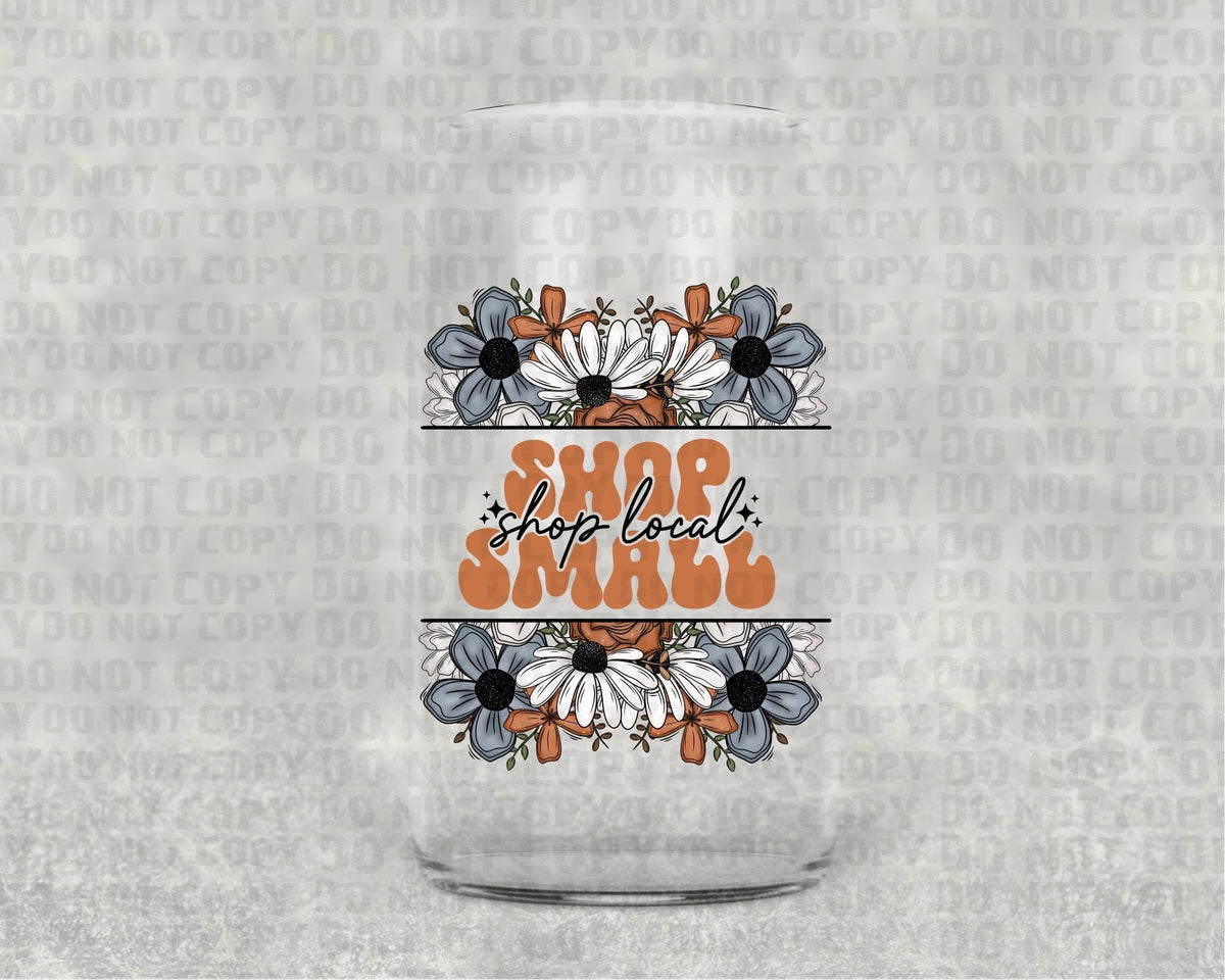 Shop small UV decal