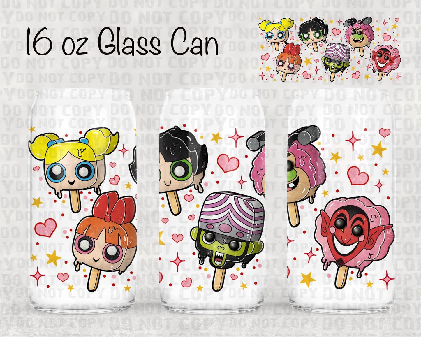 PUFF GIRL UV cup wrap