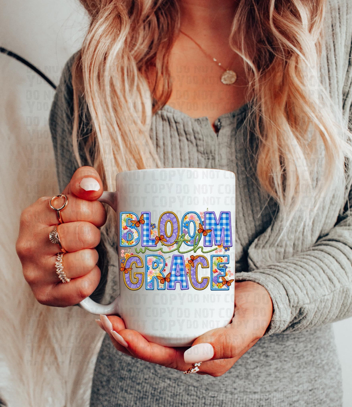 Bloom with grace decal