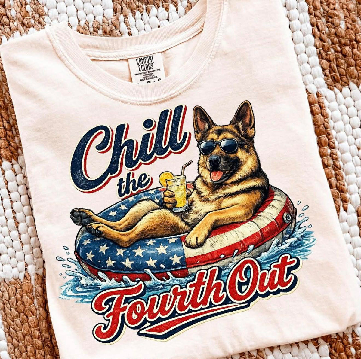 **PRE ORDER**CHILL FOURTH DOG DTF -DTF TRANSFER
