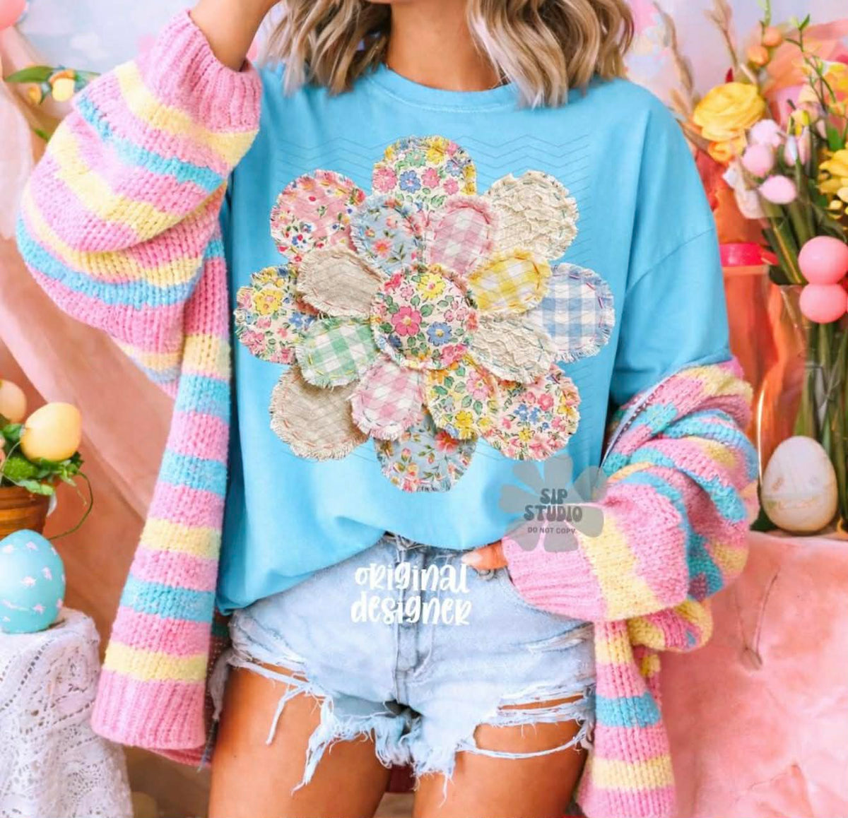 **PRE ORDER** PATTERN FLOWER DTF -DTF TRANSFER