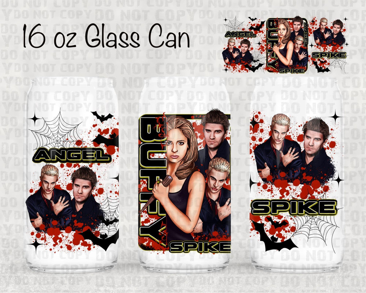 Buffy red UV cup wrap