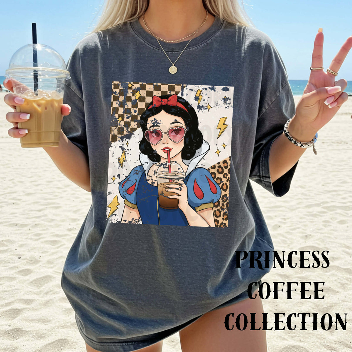 **PRE ORDER** Snow Princess Coffee DTF -DTF TRANSFER