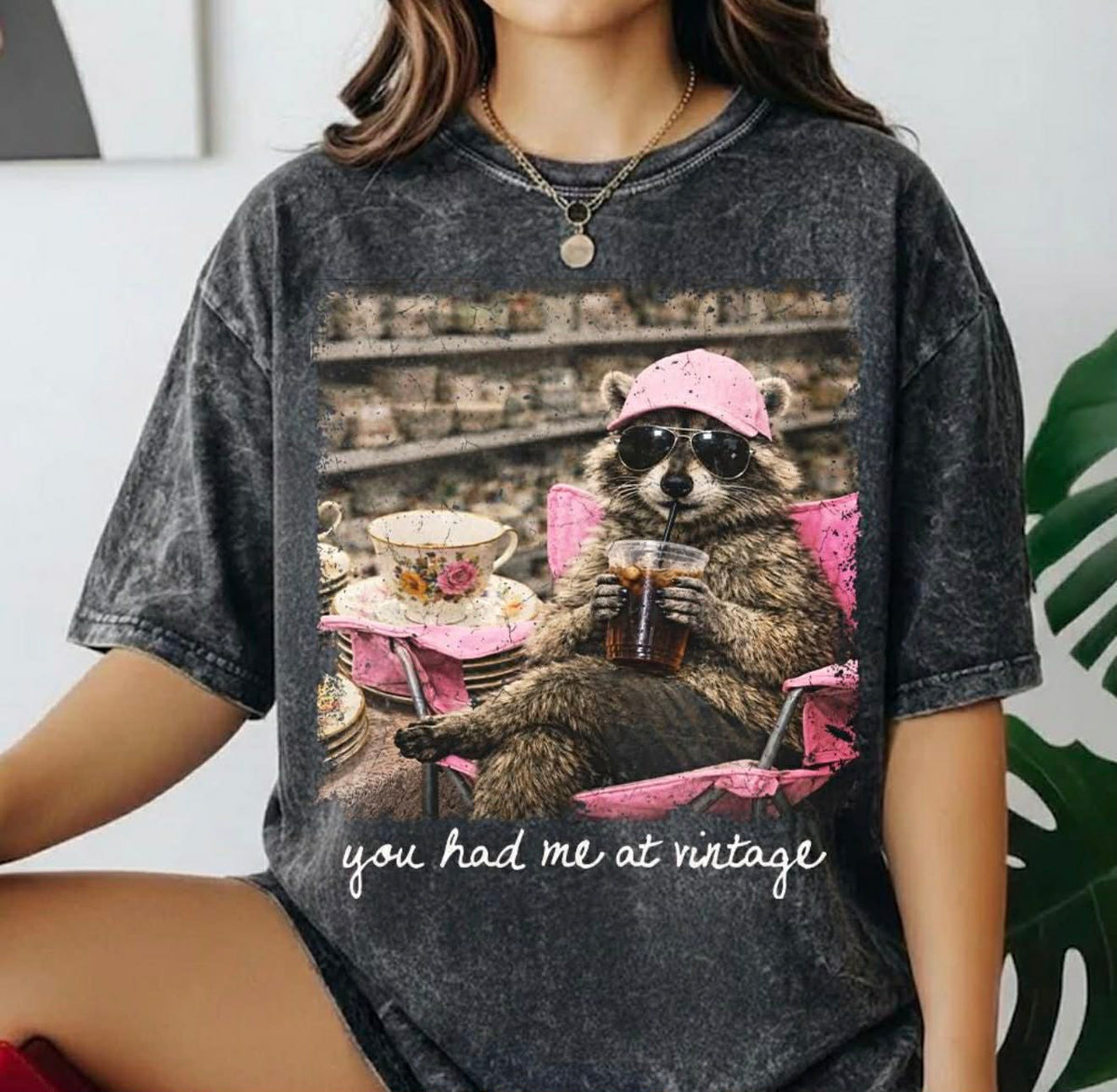 **PRE ORDER**Vintage Raccoon DTF -DTF TRANSFER