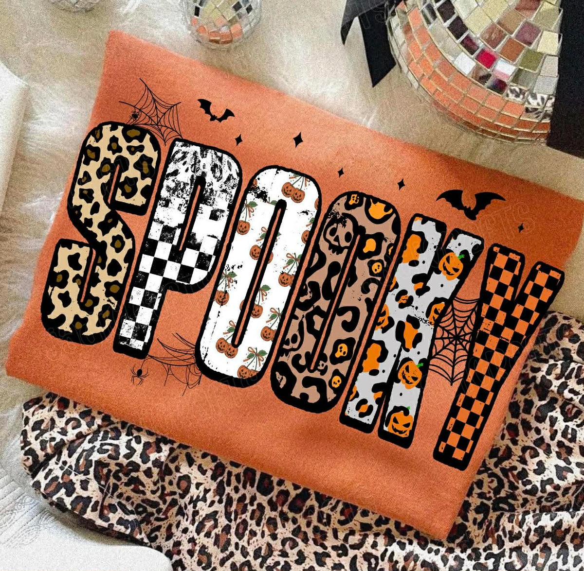 **PRE ORDER**CHEETAH SPOOKY DTF -DTF TRANSFER