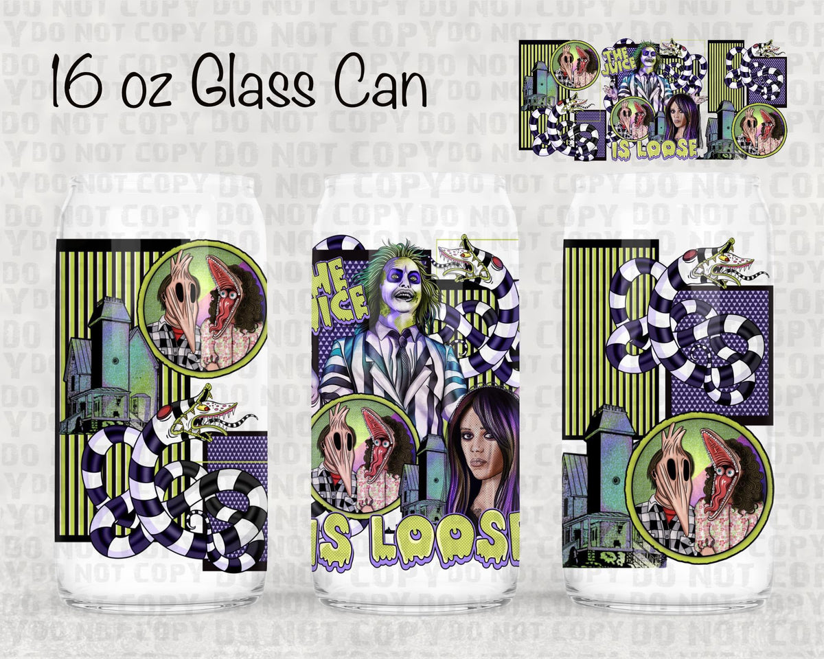 Juice is loose UV  cup wrap