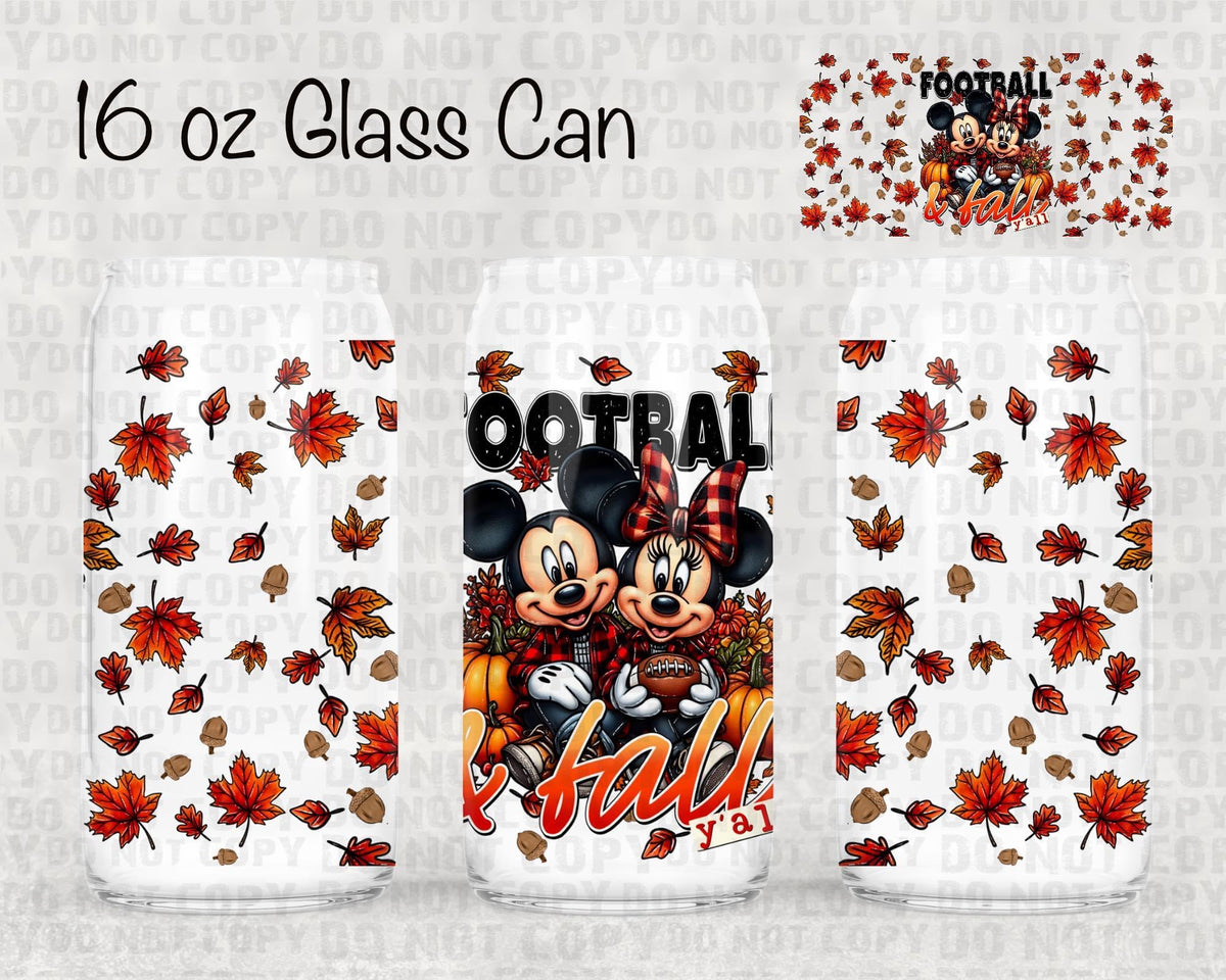 Football and fall UV cup wrap