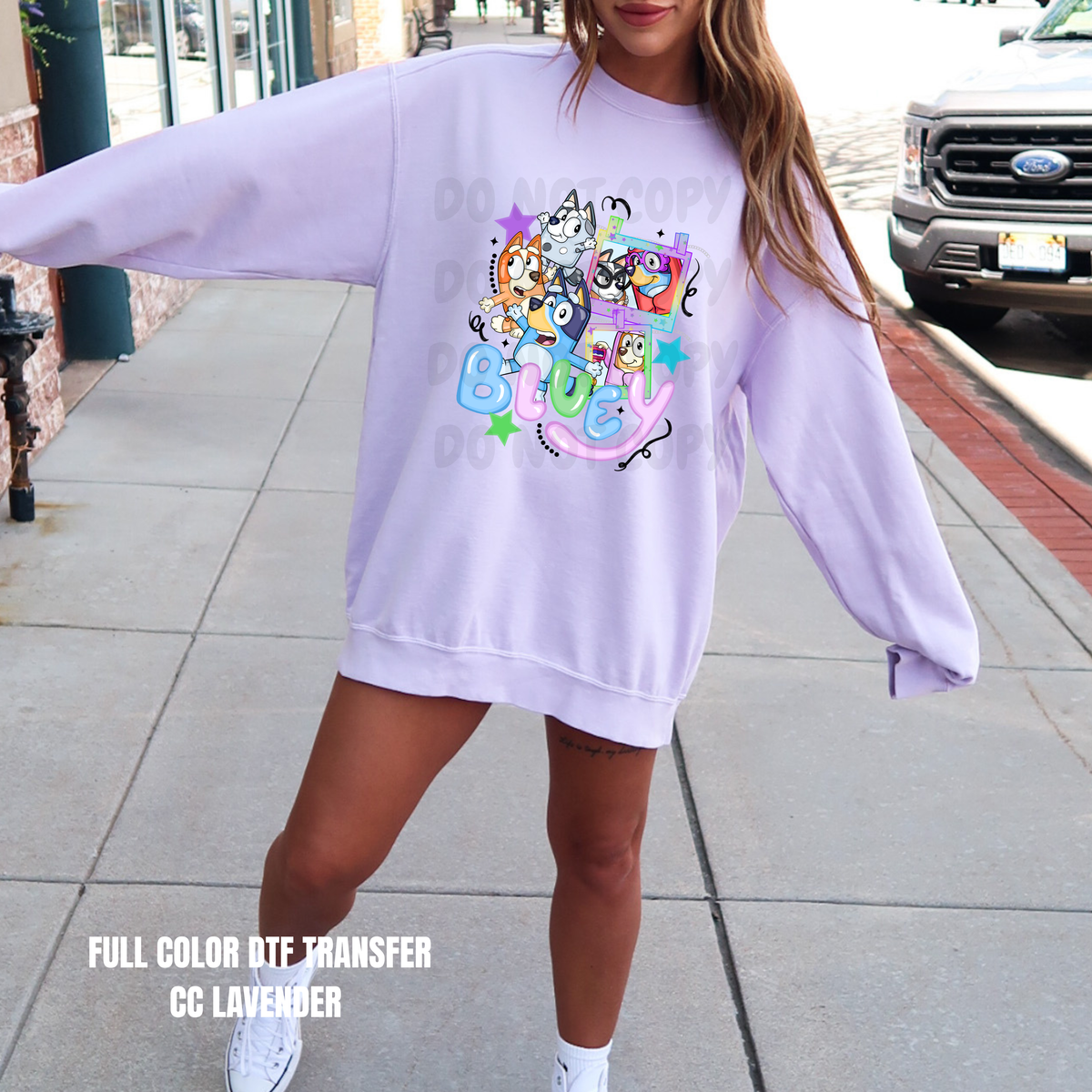 Blue Dog & Friends-DTF TRANSFER