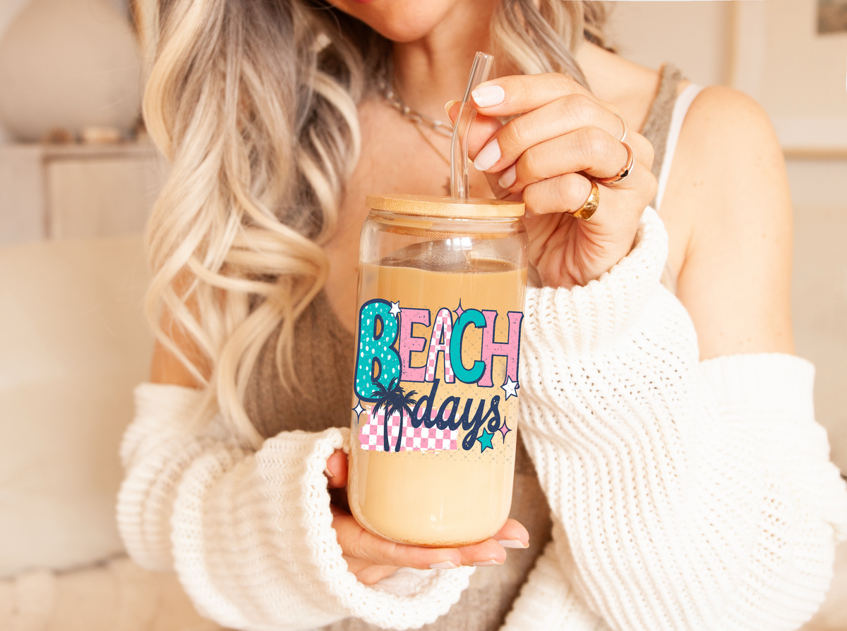 Beach Days UV Decal