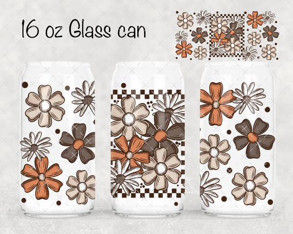 Neutral Florals UV Cup Wrap