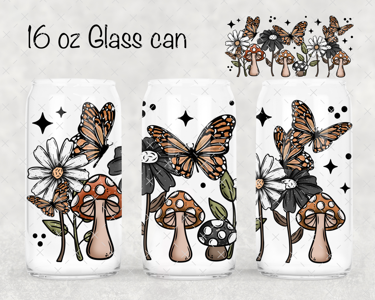 Butterfly Cottagecore UV Cup Wrap