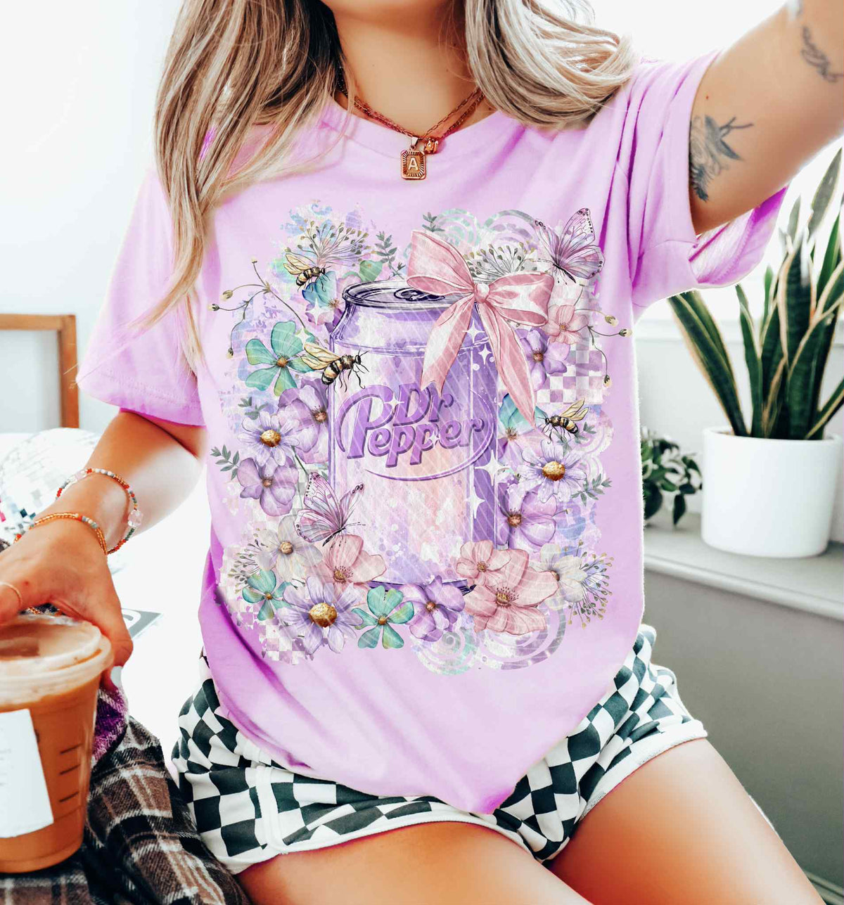 **PRE ORDER**FLORAL DR P DTF -DTF TRANSFER