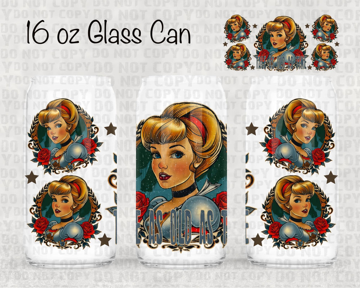 Cinder tale as old as time UV cup wrap