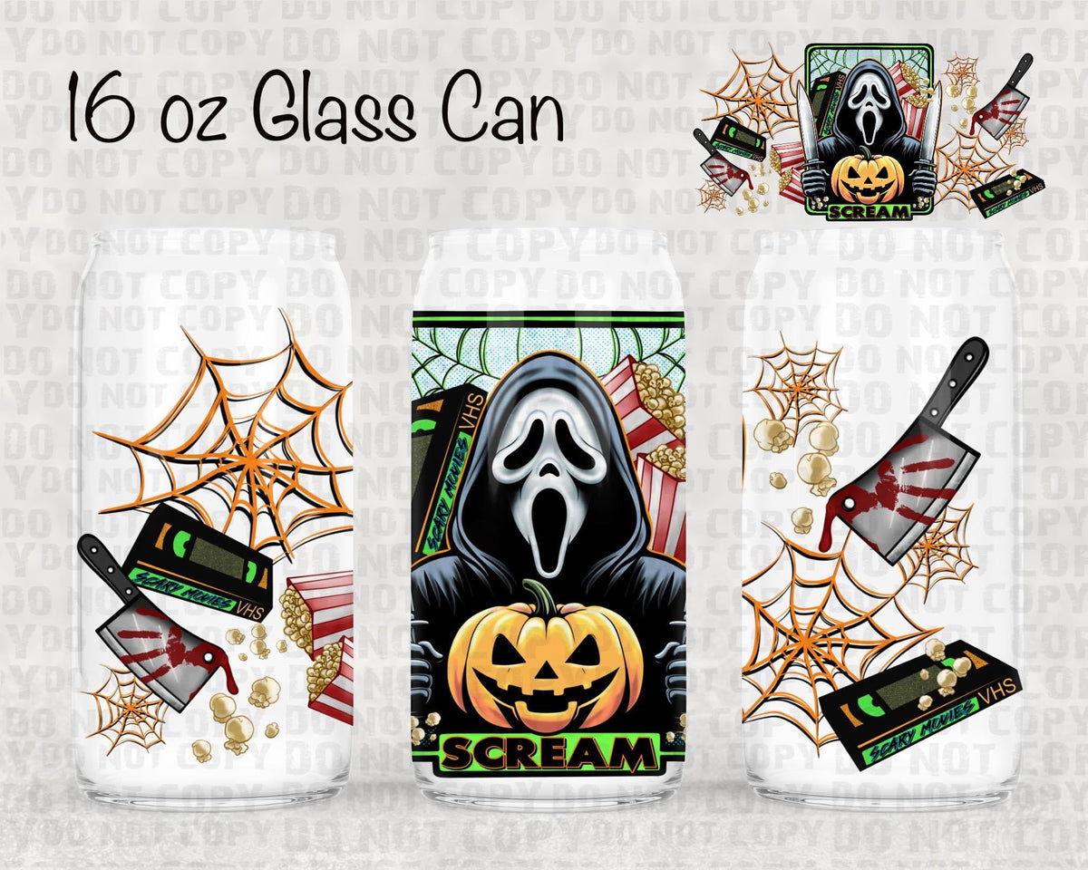 Scream UV cup wrap