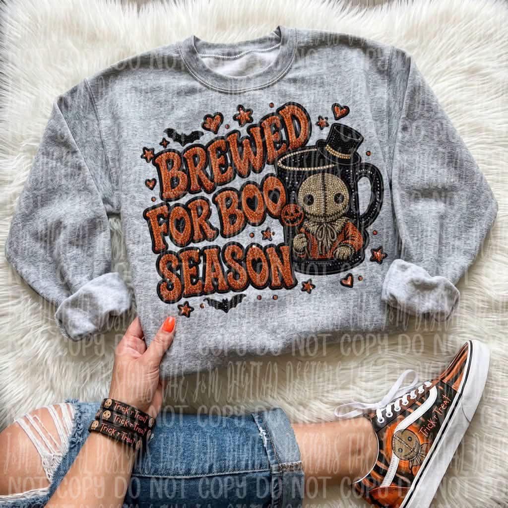**PRE ORDER** Brewed For Boo Season DTF TRANSFER