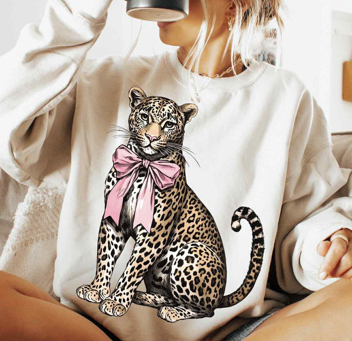 **PRE ORDER**LEOPARD COQUETTE DTF -DTF TRANSFER