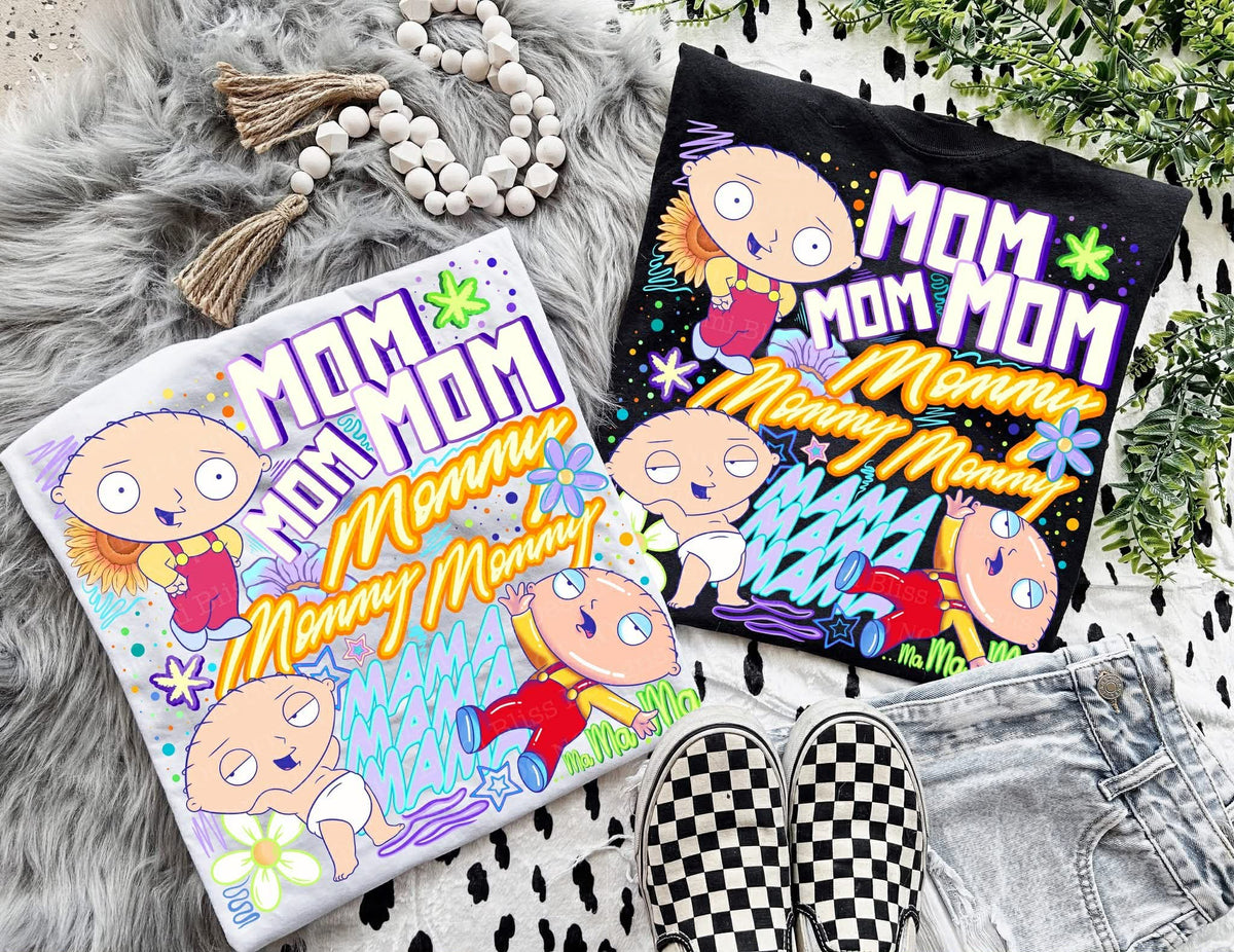 **PRE ORDER**Mom Mom Mommy DTF -DTF TRANSFER