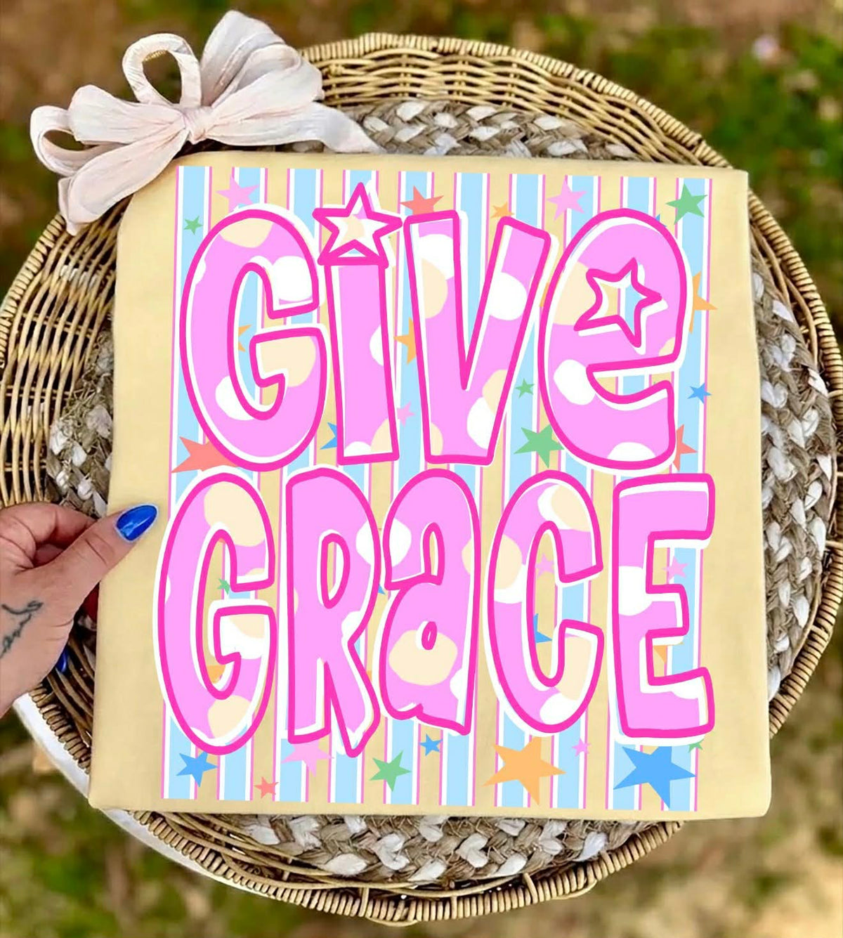 **PRE ORDER**Give Grace DTF -DTF TRANSFER