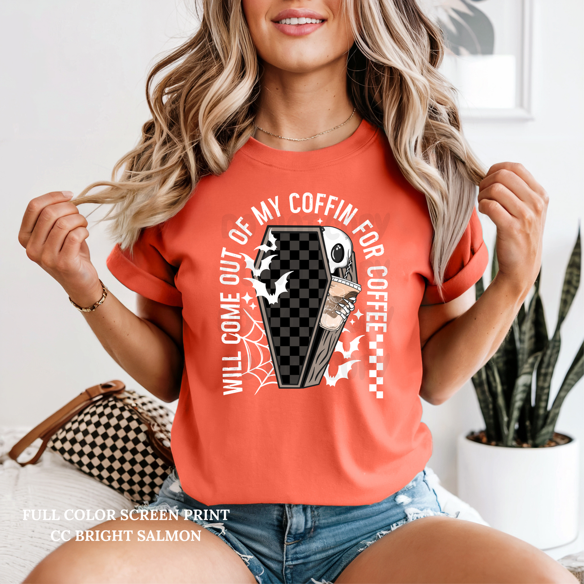 Coffin Coffee Skellie-Clear Film