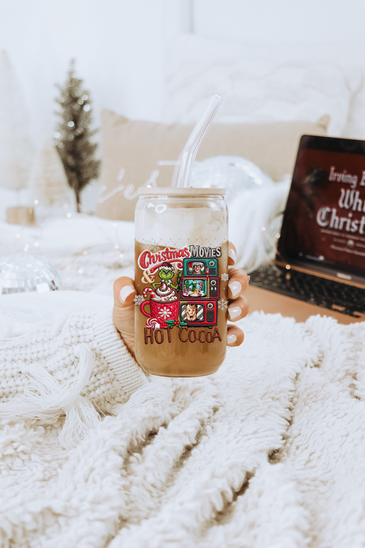 Christmas Movies & Hot Cocoa UV Decal