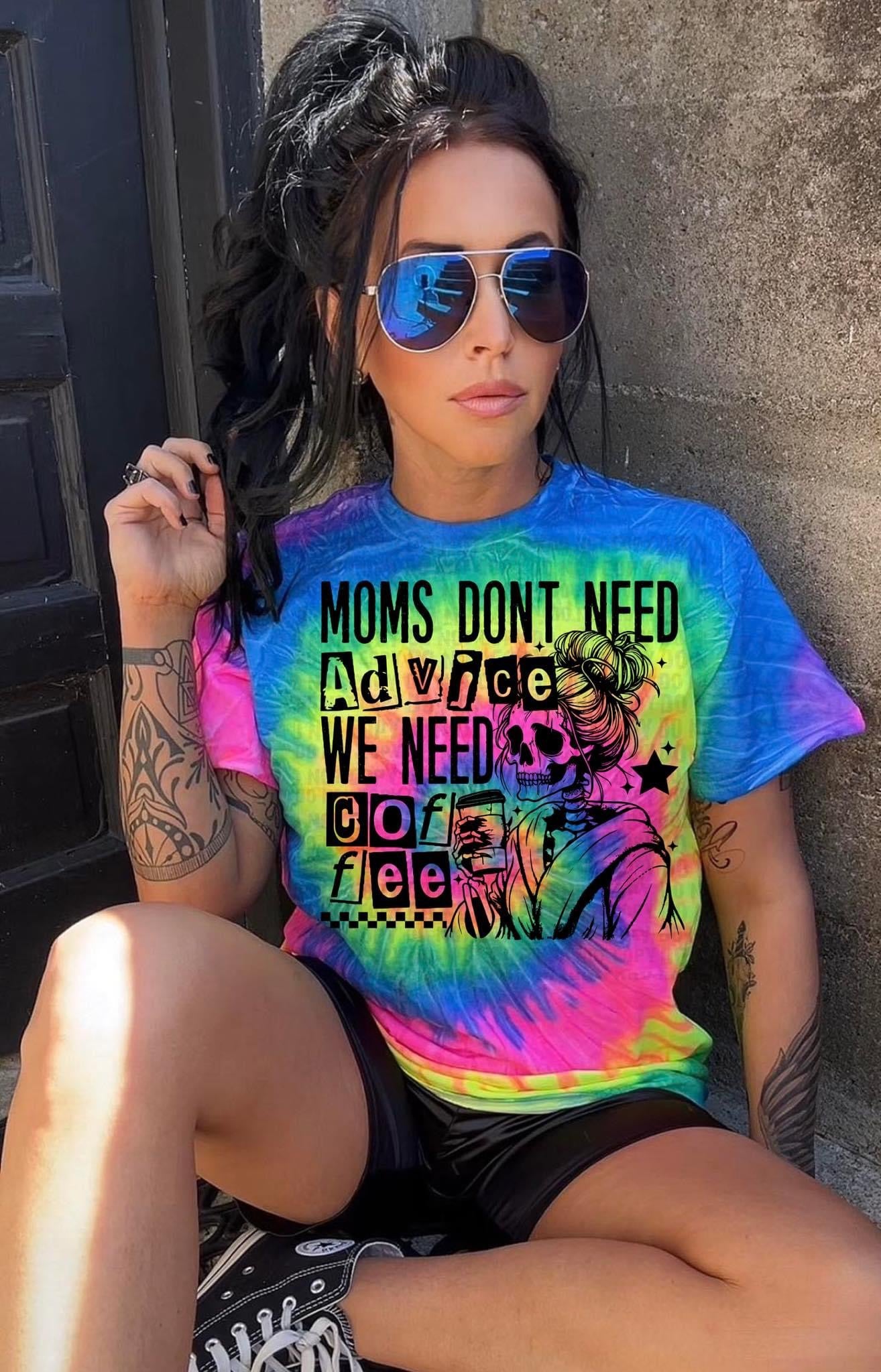 Moms don’t need advice *black* single color transfer