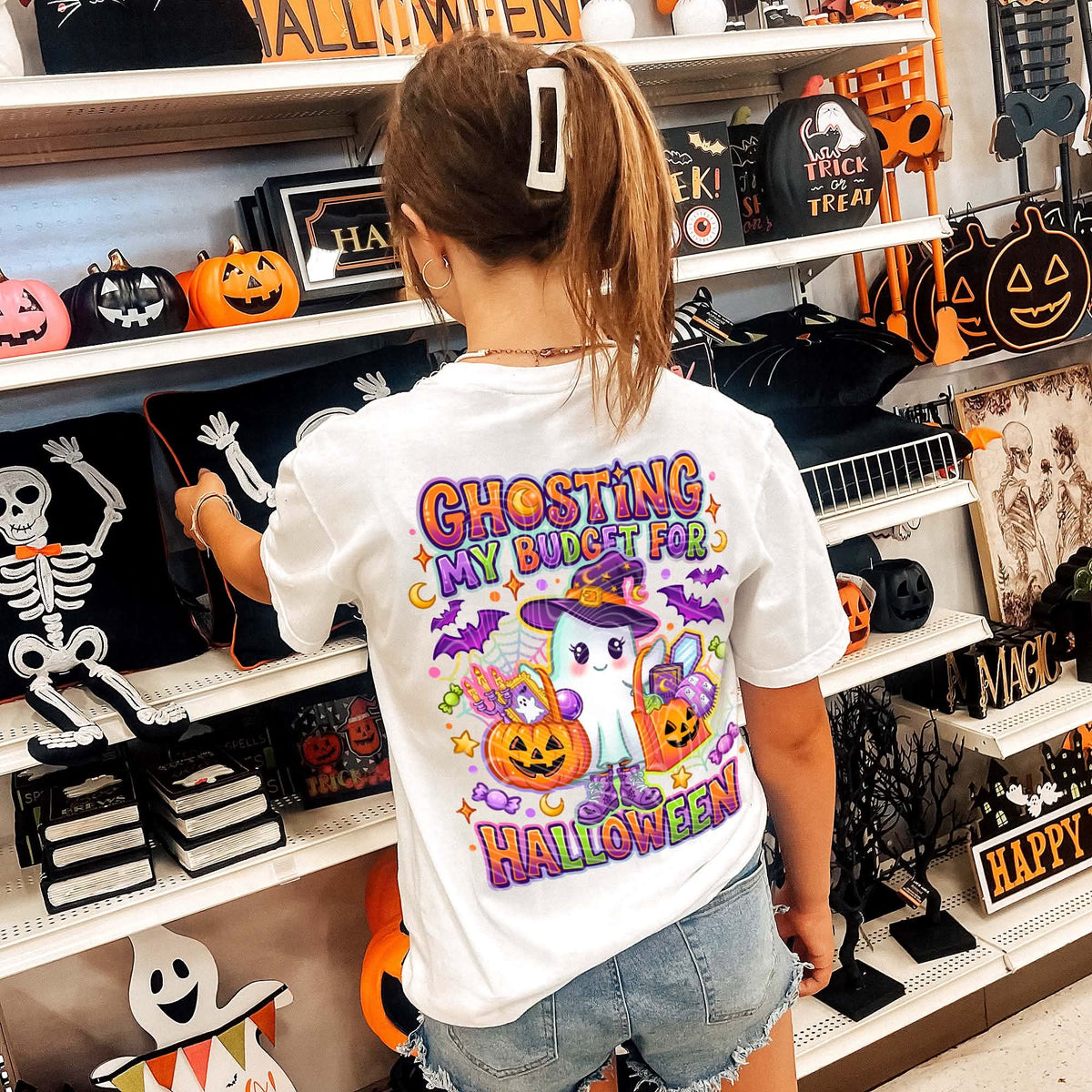 **PRE ORDER**Ghosting Halloween Budget DTF TRANSFER