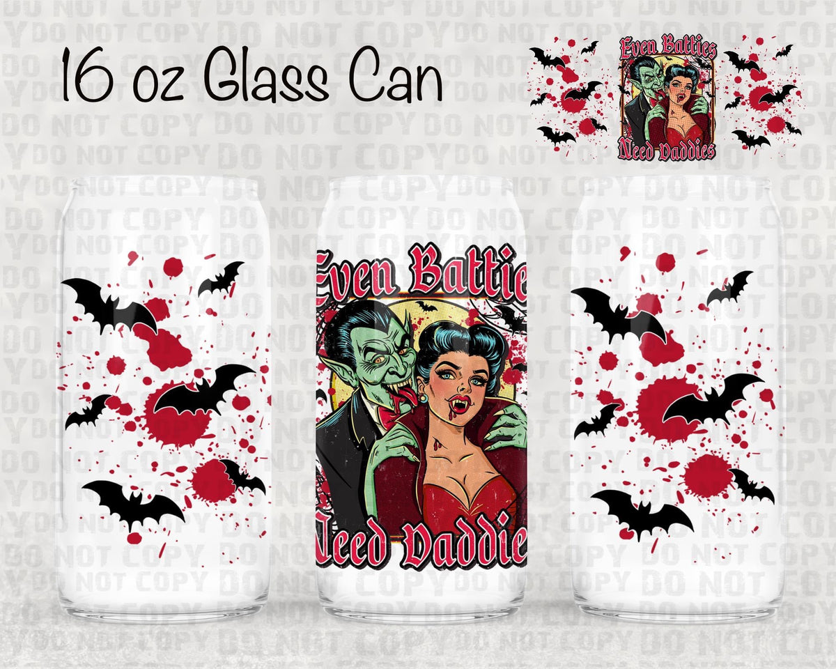 Even batties need daddies UV cup wrap
