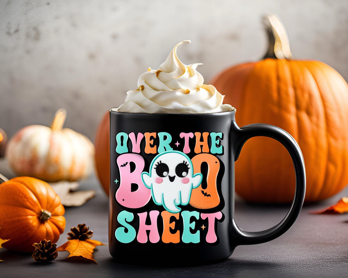 Over the boo sheet UV decal