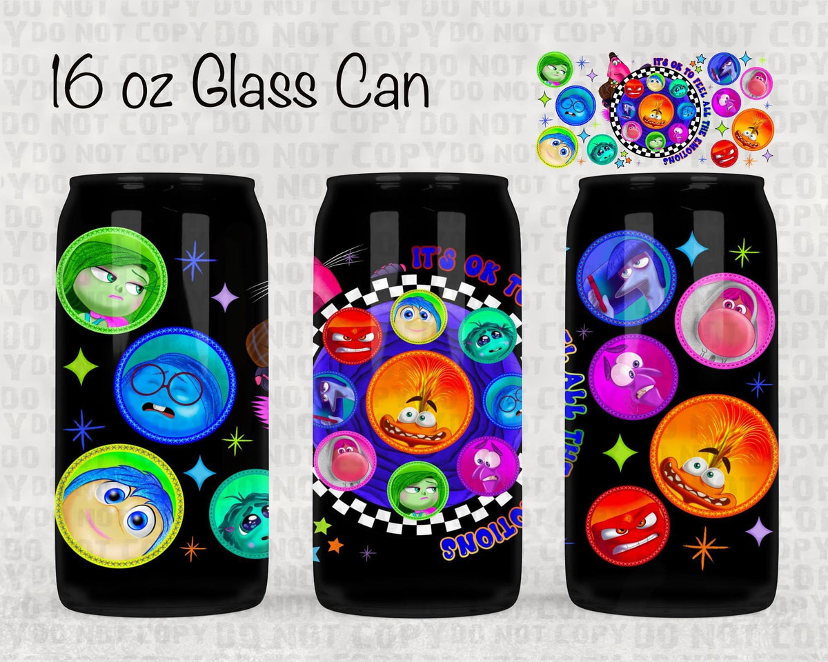 It’s ok to feel emotions UV cup wrap