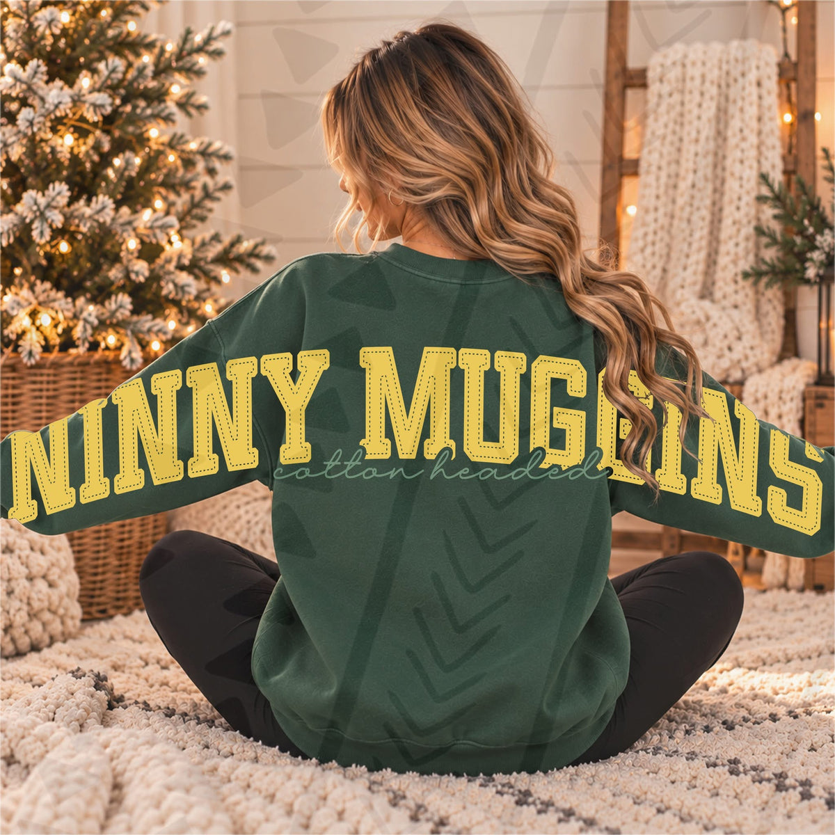 Ninny Muggins DTF transfer ( FRONT & BACK)