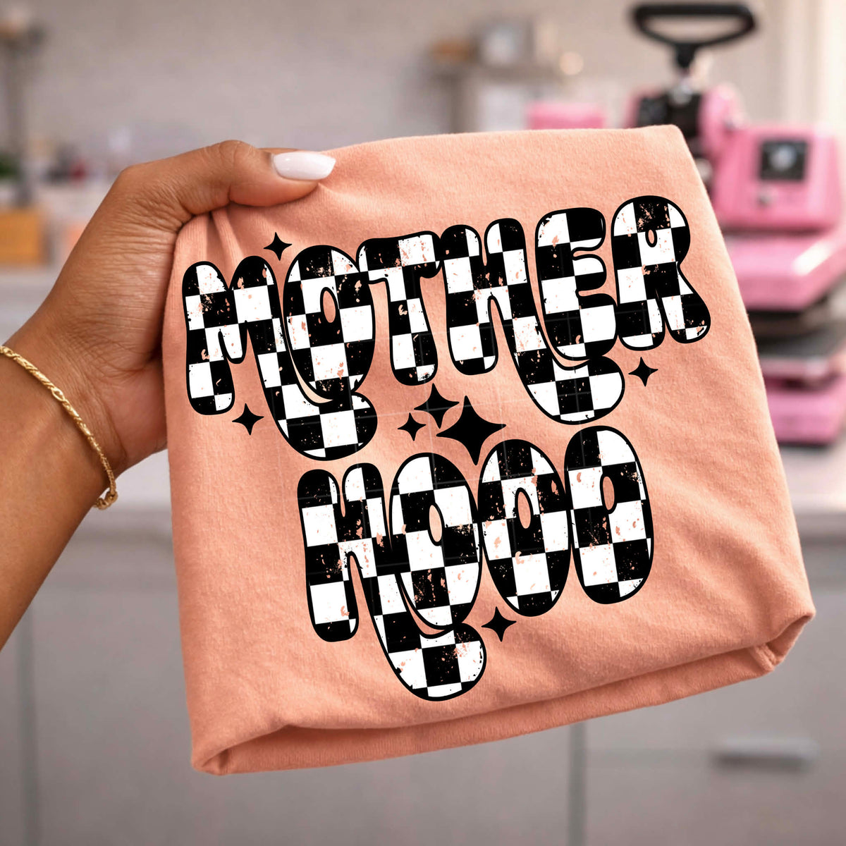 **PRE ORDER**Checker Motherhood DTF -DTF TRANSFER