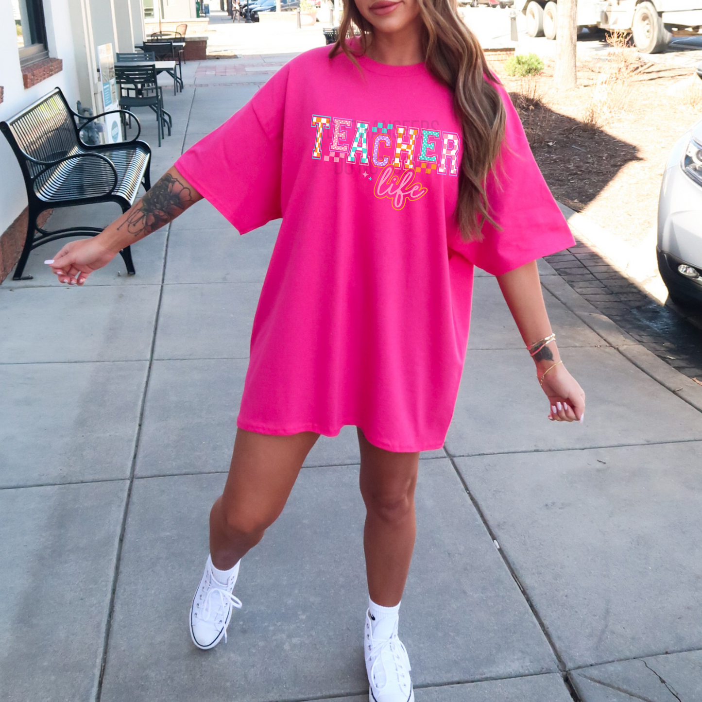 Checker Teacher Life -Clear Film