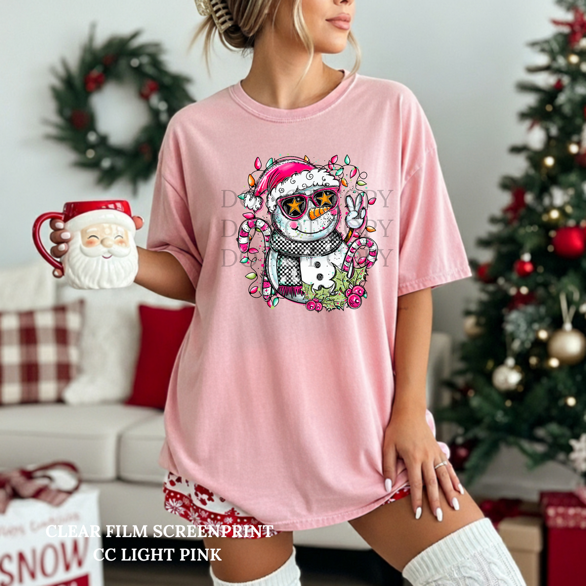 Hippie Snowman -Clear Film