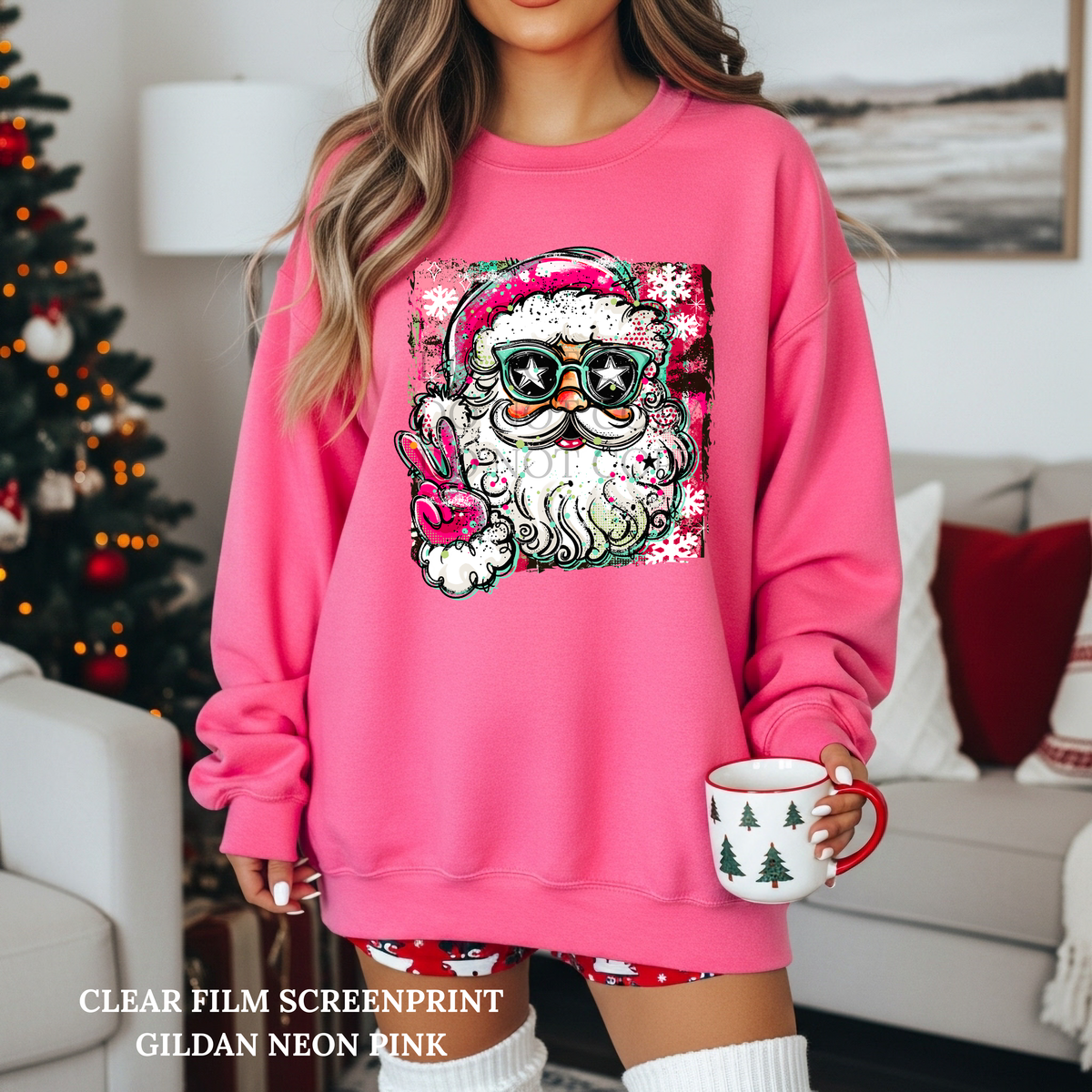 Peace Santa -Clear Film